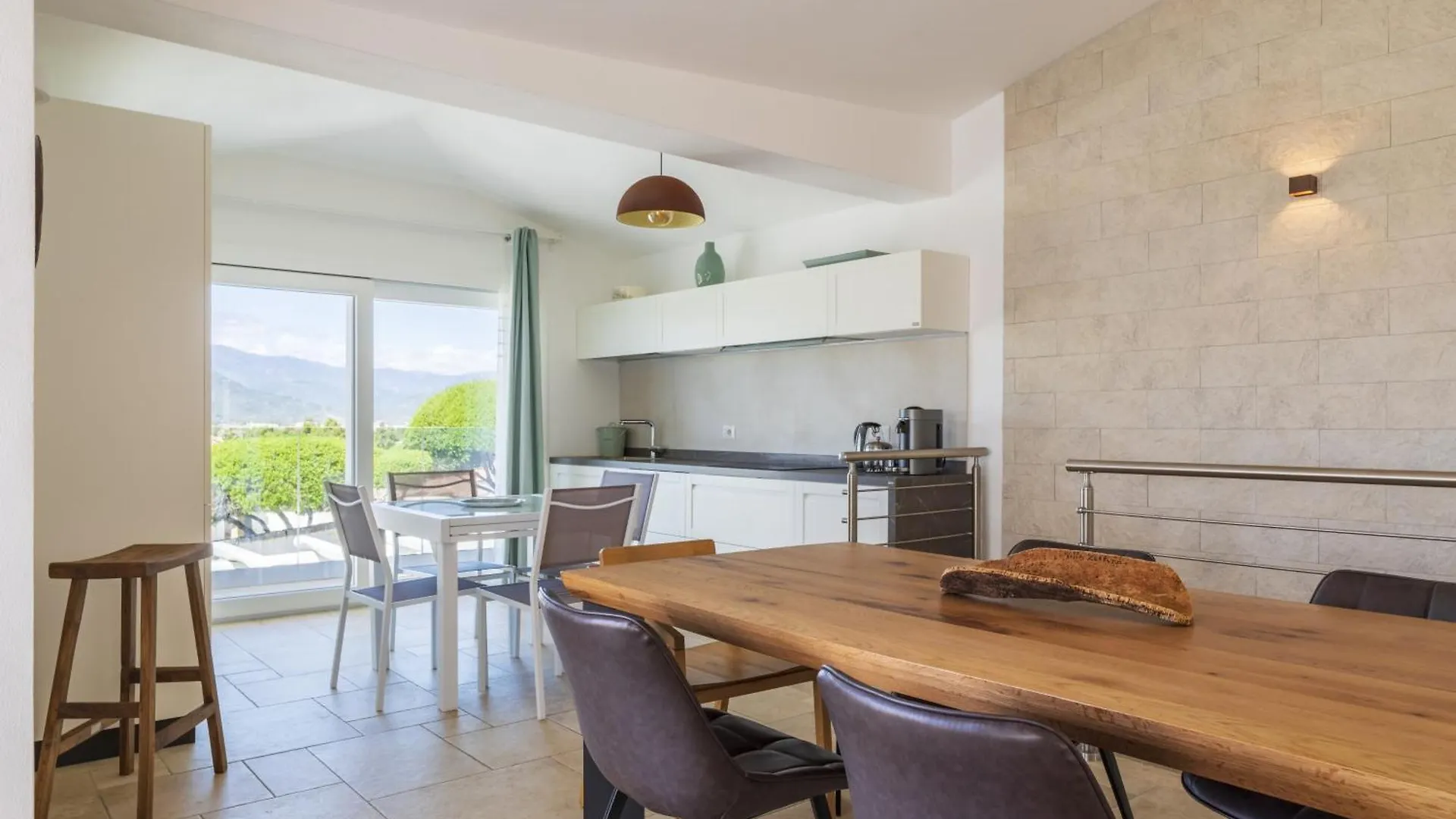 Villa Casa Vacanze Zeffiro Vista Mare Con Giardino Àrbatax Italie